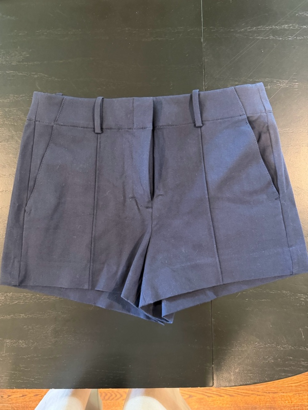 J. Crew 3" Harbor short in COTTON - size 8, NAVY , High-Waist - NWT